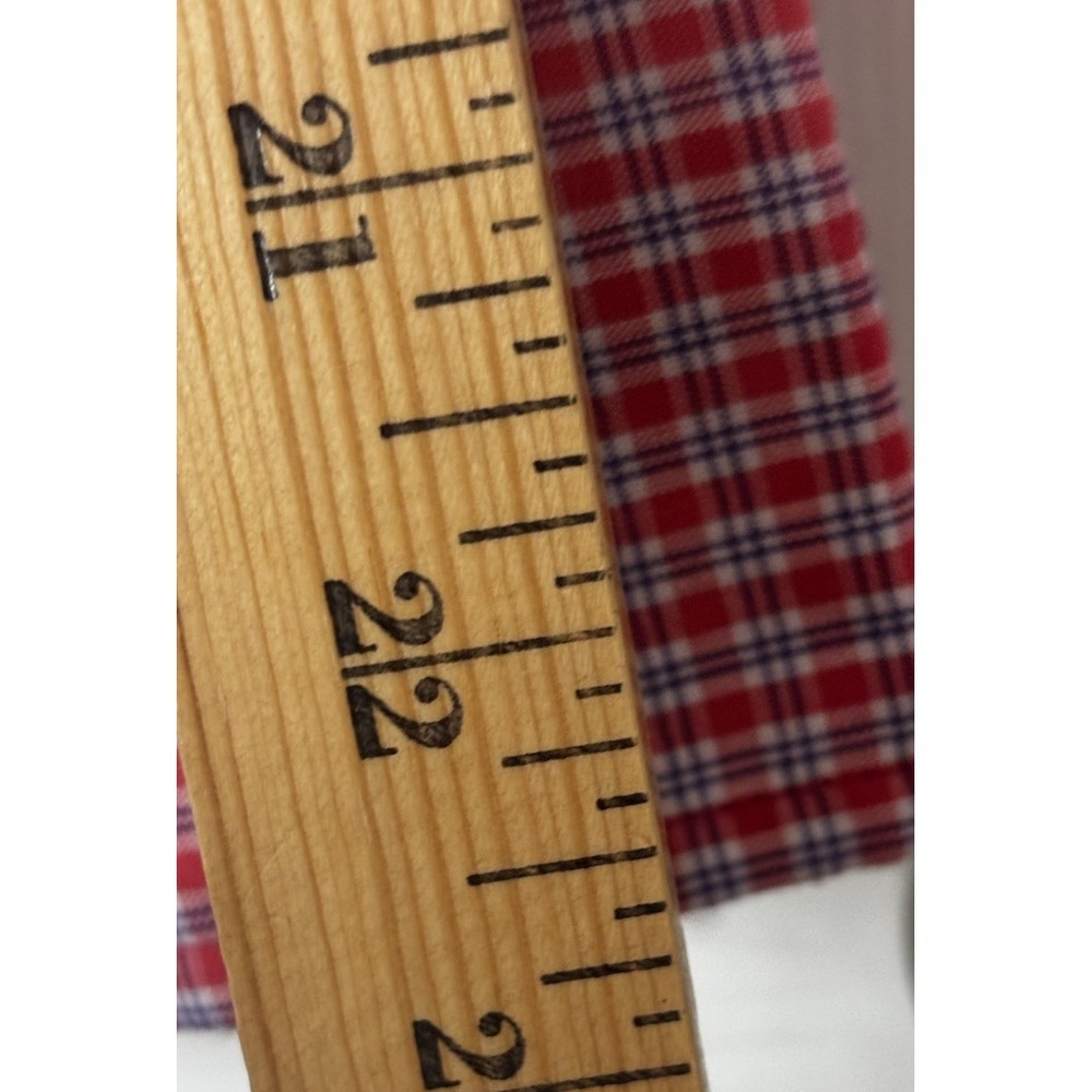Wrangler Shirt Mens 3XL Long Sleeve Pearl Snap Western Red Plaid Cowboy Rodeo - Picture 7 of 11
